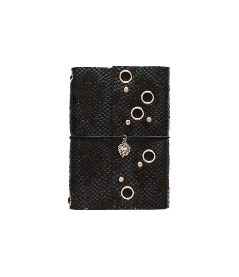 Carnet Python œillets A6 – vignette