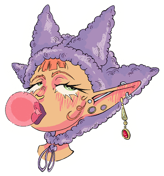 Sticker Chewing-gum