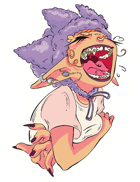 Sticker Fou rire